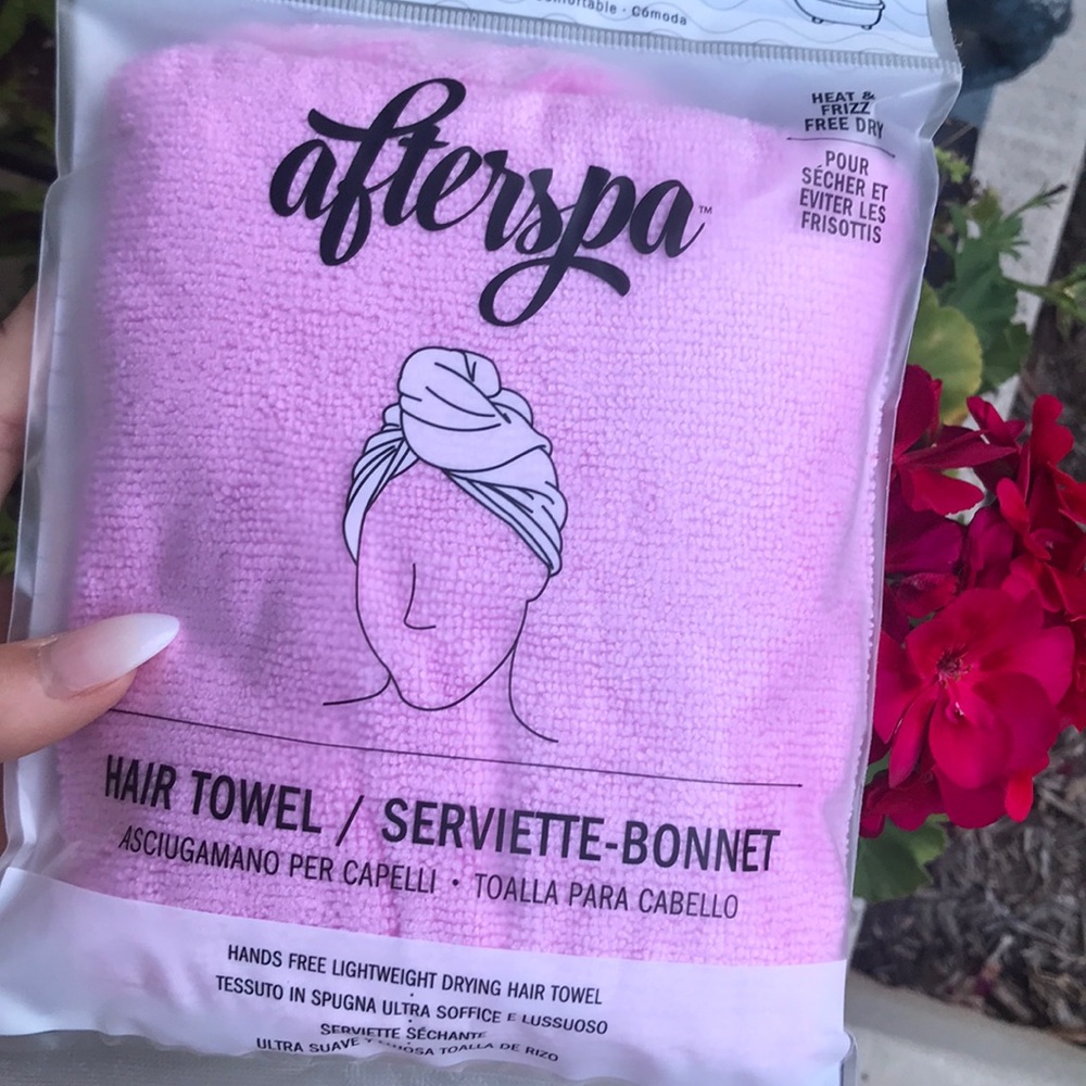 NWT AFTERSPA • Hair Towel •